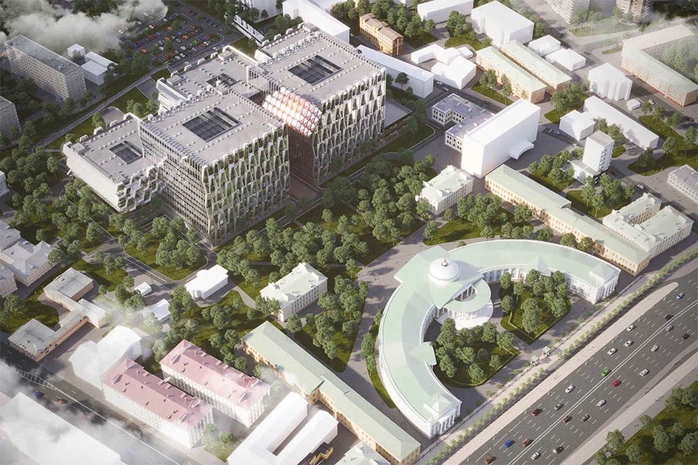 Собянин дал старт строительству нового комплекса НИИ скорой помощи имени Склифосовского