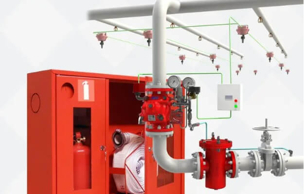 Монтаж и проектирование внутреннего пожарного водопровода